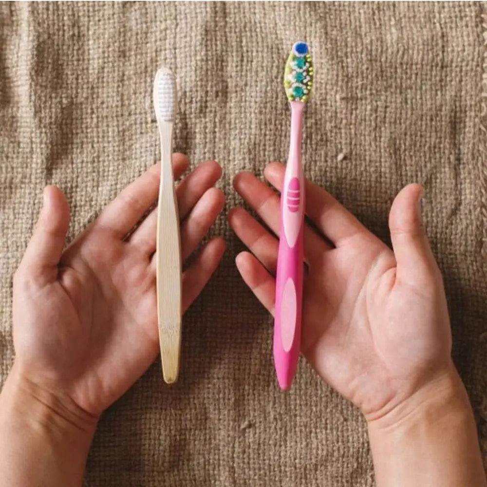 Bamboe Tandenborstels vs Plastic