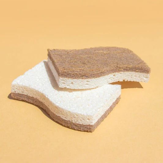 Ocean Sponzen (4 pack) - Biologisch Afbreekbare Keuken Spons